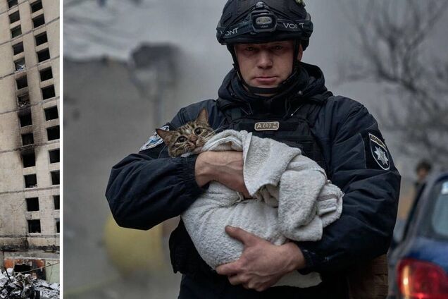 Поліцейський врятував кота