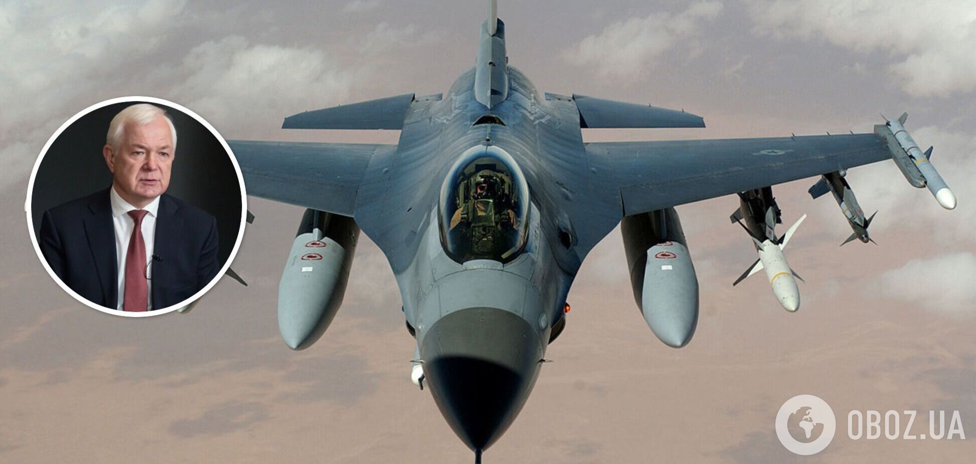Системний повітряний щит: генерал назвав кількість F-16, яка захистить від путінських ракет