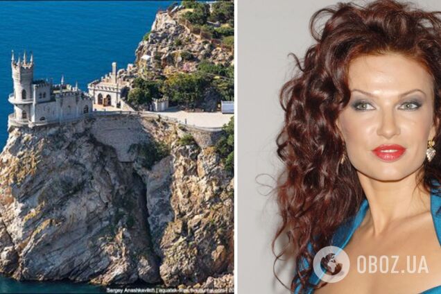 Російська ура-патріотка Евеліна Бльоданс відреагувала на заборону відвідувати Україну: Крим мій!