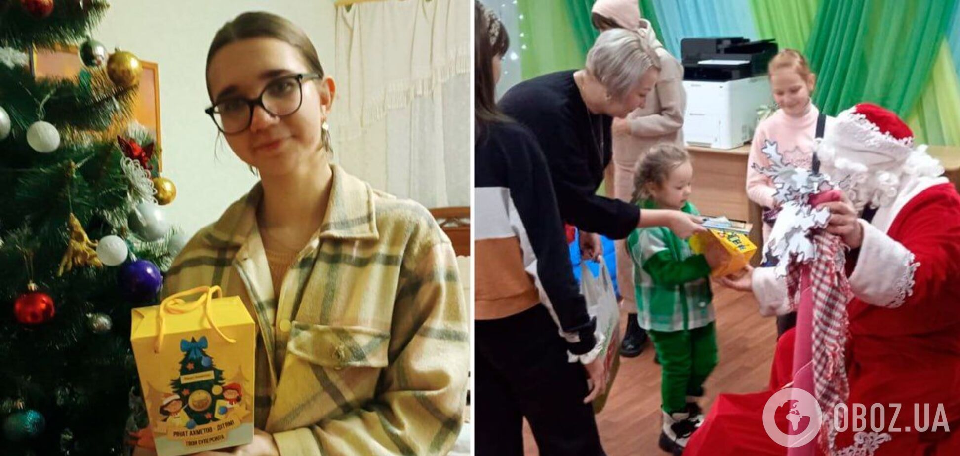 Маленькі переселенці на Житомирщині отримали новорічні подарунки від Фонду Ріната Ахметова