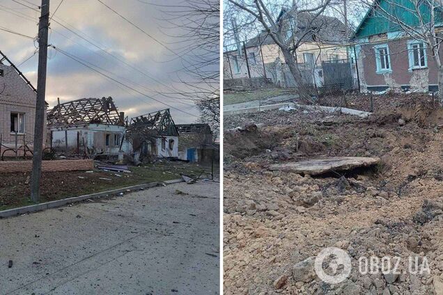 Окупанти скинули вибухівку з дрона біля гуманітарного штабу в Бериславі: є постраждалий. Фото