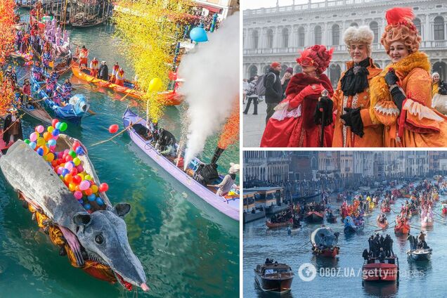 Гигантская крыса, вход 200 евро и дух Средневековья: как проходит Венецианский карнавал 2024, посвященный Марко Поло