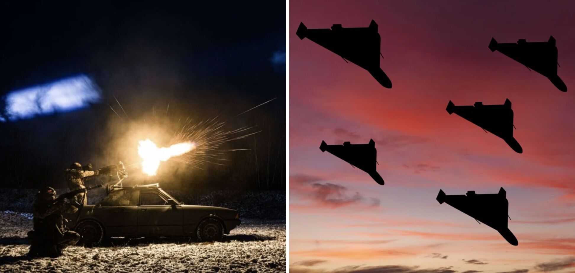 На захисті неба: у ДПСУ показали, як збивали російські 'Шахеди' в ніч на 8 березня. Відео