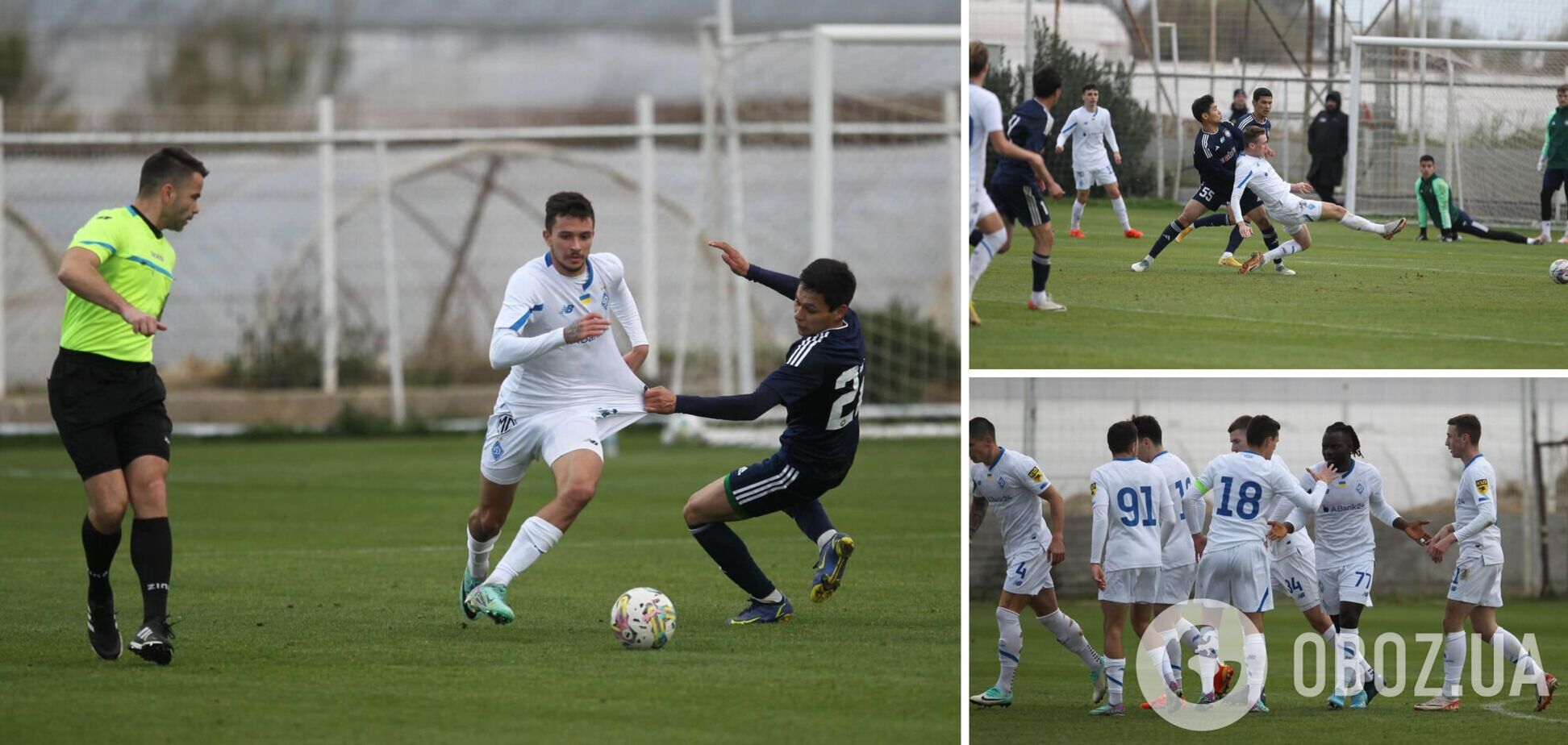 'Динамо' со счетом 5:1 победило легендарный клуб-чемпион. Видео