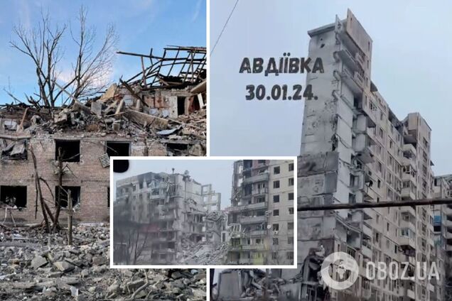 Результат 'звільнення': у мережі показали, який вигляд має знищена росіянами Авдіївка. Відео
