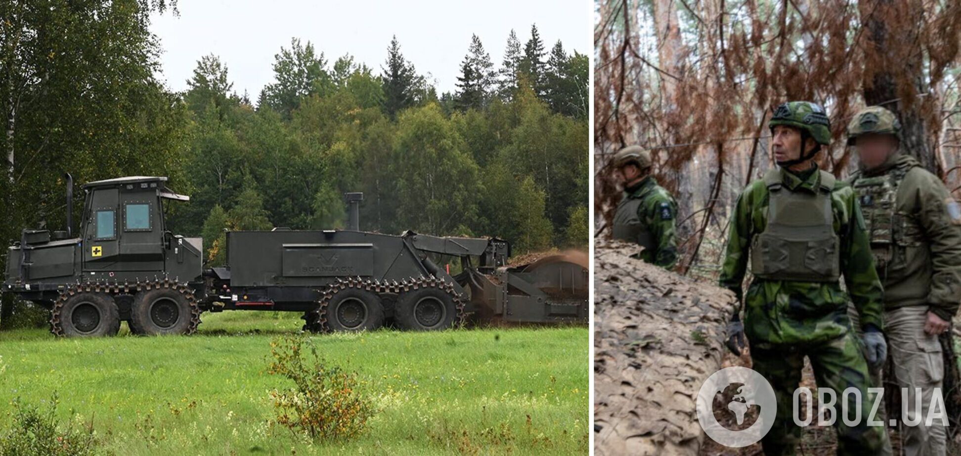 Способствует повышению безопасности: в минобороны Швеции рассказали об обучении украинских военных механическому разминированию. Фото