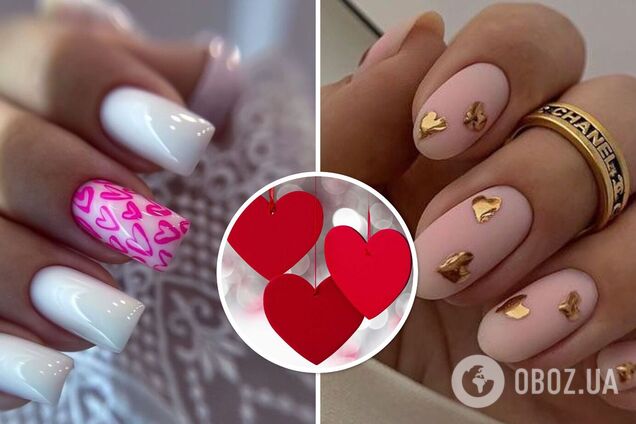 Манікюр з сердечками: 14 красивих дизайнів нігтів на День святого Валентина
