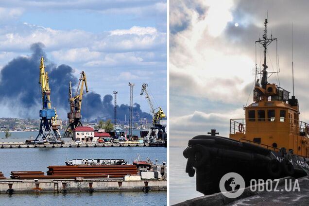 Через полгода оккупанты вывезли через порт Мариуполя уже 160 тысяч тонн украденной продукции