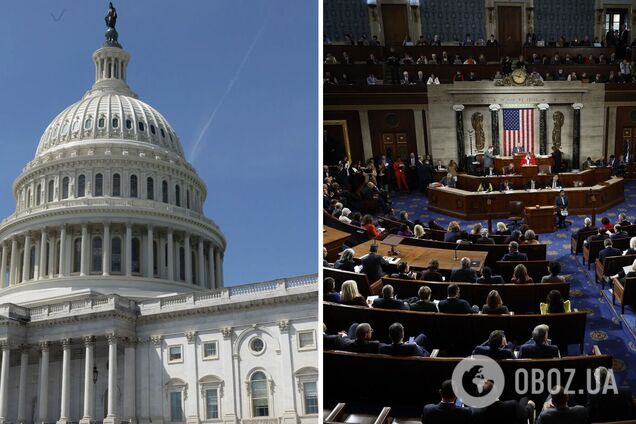 В Конгрессе США продолжаются споры, которые задерживают выделение помощи Украине. Видео