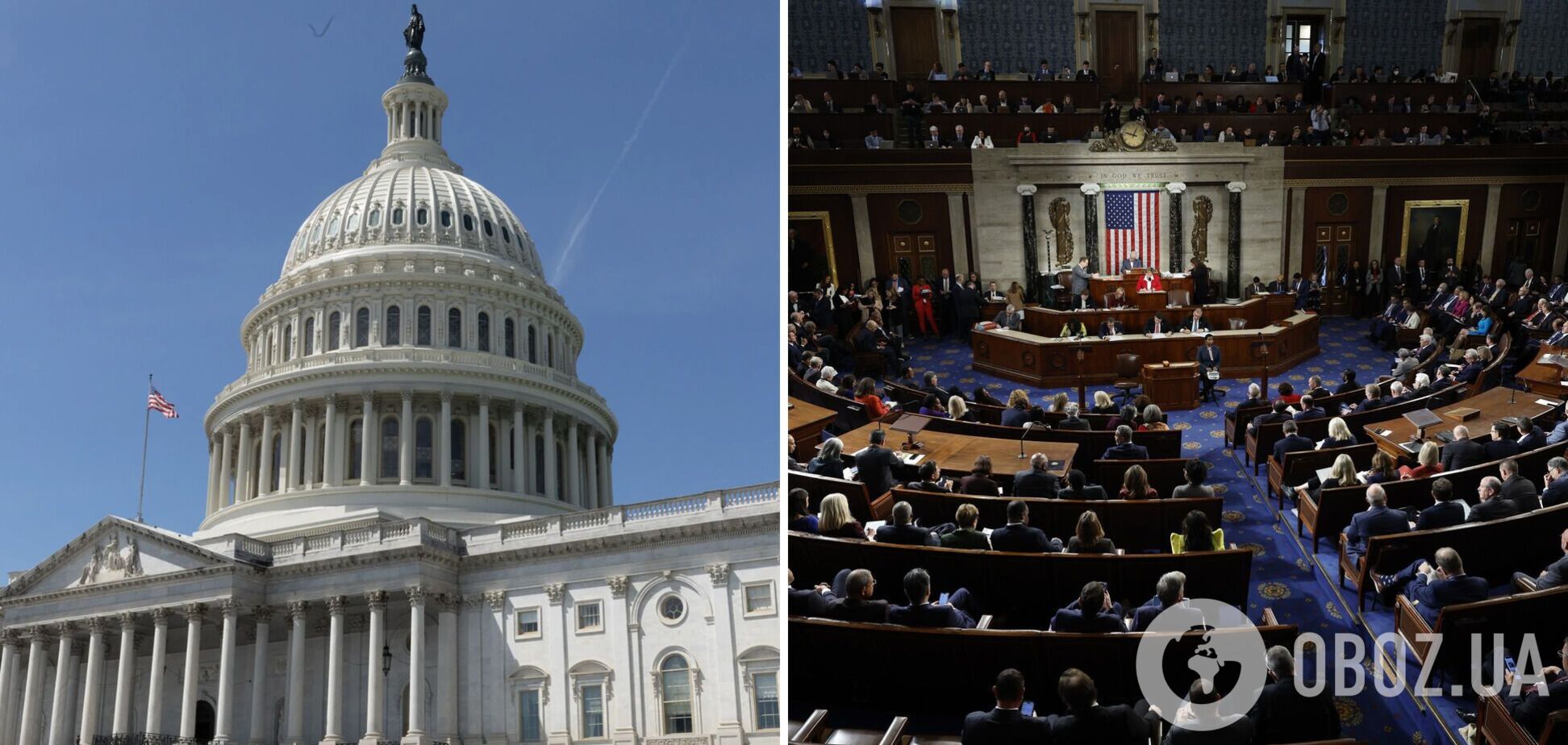 В Конгрессе США продолжаются споры, которые задерживают выделение помощи Украине. Видео