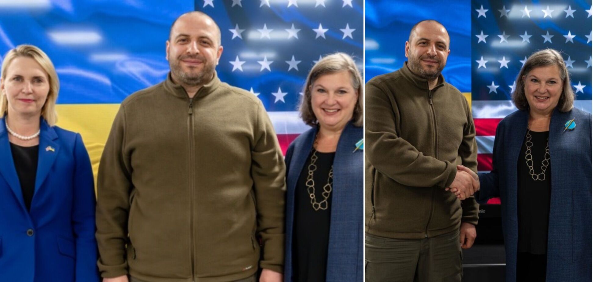 Нуланд у Києві провела зустріч з Умєровим і Брінк: про що говорили. Фото і відео