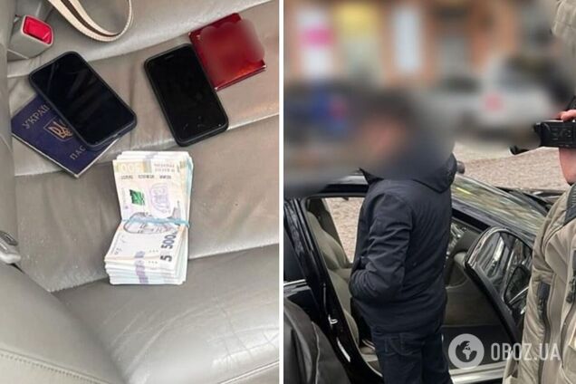 Налоговик был задержан при получении взятки