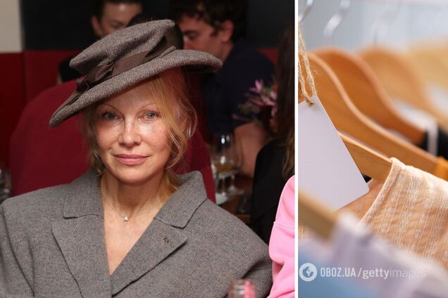 56-річна Памела Андерсон без зачіски і краплі макіяжу знялася в рекламі одягу. Фото