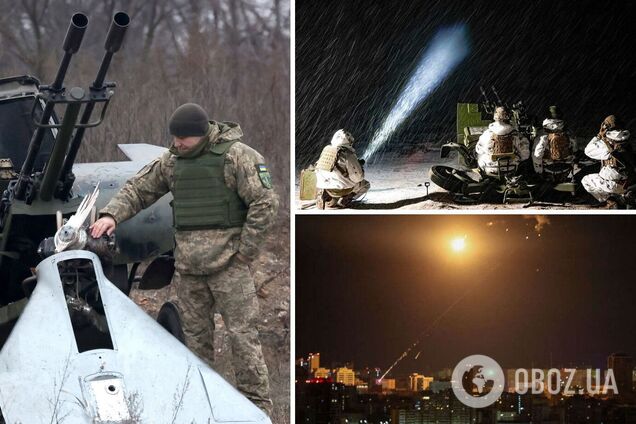 Силы ПВО сбили два 'Шахеда', которыми оккупанты атаковали Украину ночью