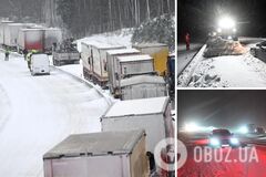 Снігопад у Швеції заблокував тисячу автомобілів на трасі: для порятунку задіяли армію 
