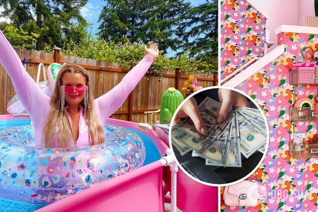 Американка потратила более $35 тысяч, чтобы превратить свое жилье в розовый дом Барби. И ей это удалось
