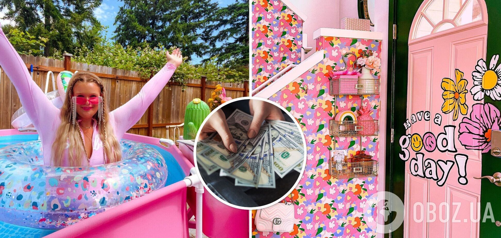 Американка потратила более $35 тысяч, чтобы превратить свое жилье в розовый дом Барби. И ей это удалось