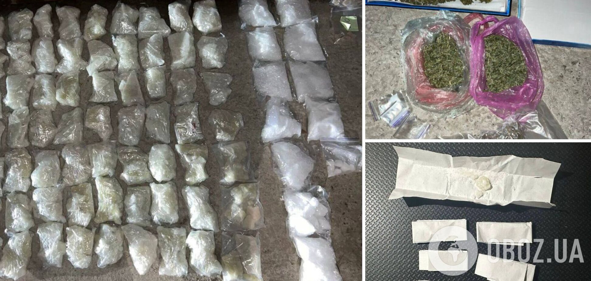 На Запоріжжі ліквідували канал наркотрафіку: вилучено 'товару' на 55 млн грн. Фото