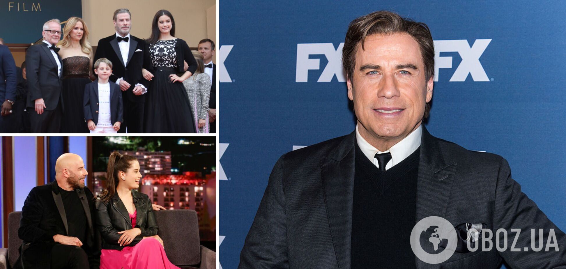 Джон Траволта захопив мережу фото з дітьми, яких виховує сам: дружина і старший син актора померли