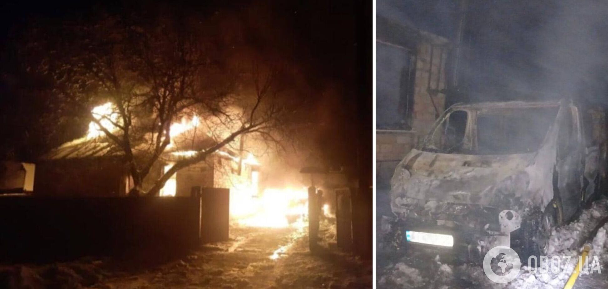 Пожежа виникла в приватному будинку