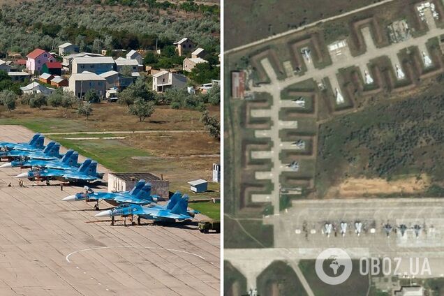 Где расположен пораженный ВСУ аэродром 'Саки' и какую технику там хранил враг: карта