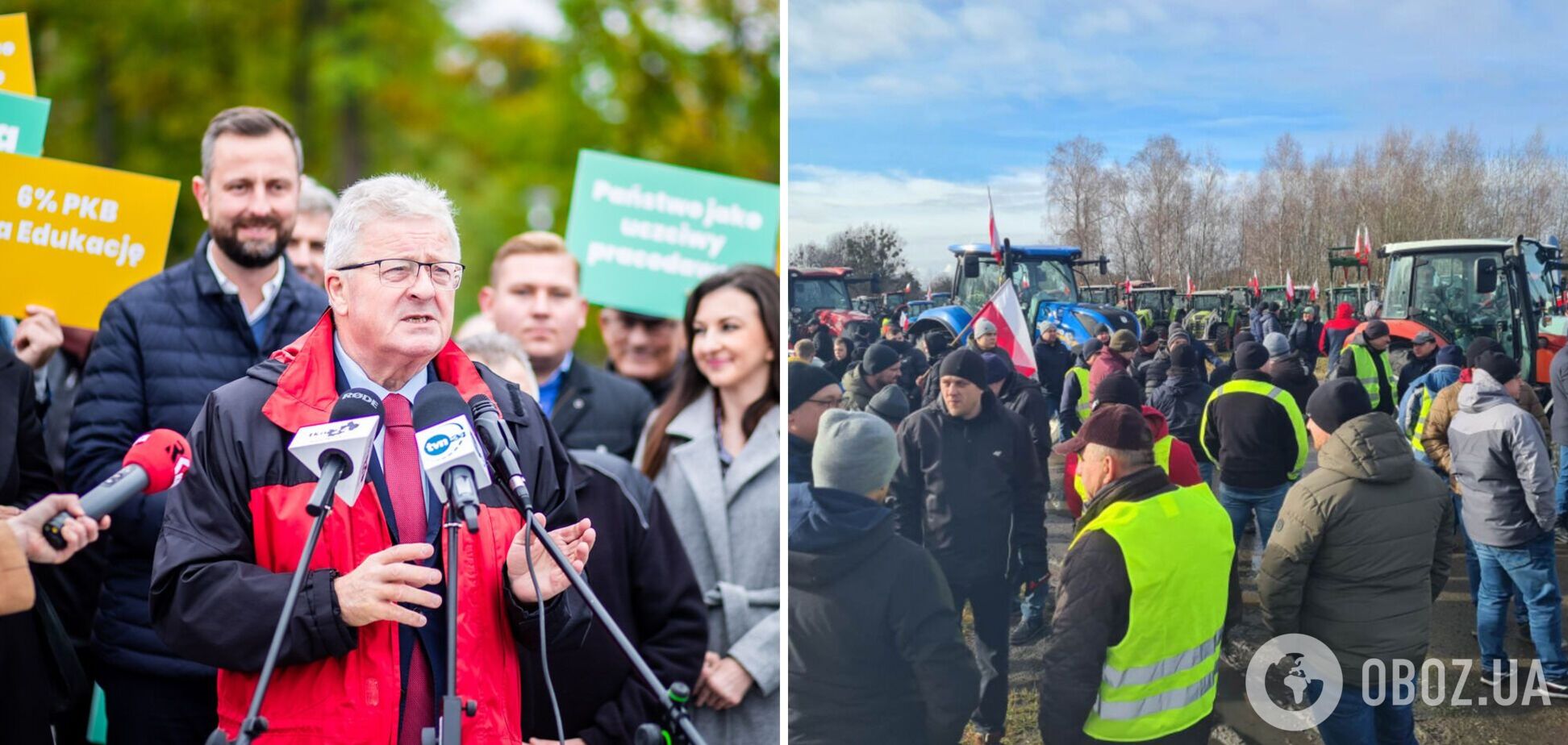 Уряд Польщі підписав угоду з фермерами: блокада кордону з Україною має припинитися