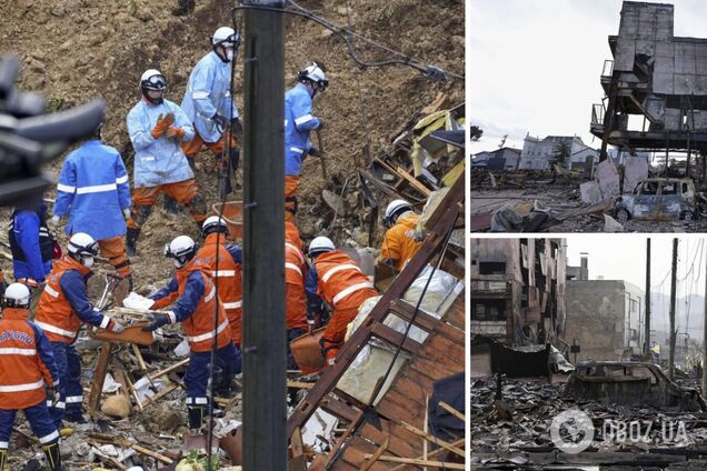 Кількість жертв землетрусу у Японії зросла до 168: пошуки тривають дев'ятий день. Фото руйнувань