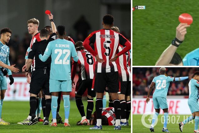 У Кубку Англії суддя несподівано показав футболістові круглу червону картку. Що це означає