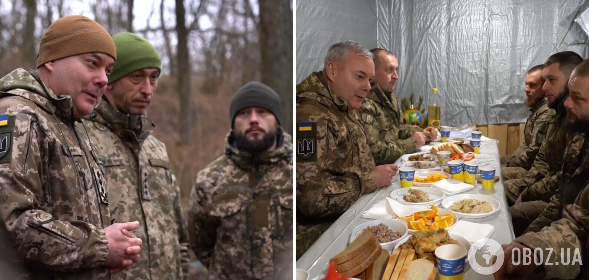 Наєв відвідав опорний пункт на Київщині на Хрещення і розповів про забезпечення військових. Відео