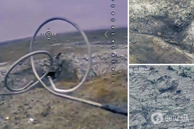 Дрони прикордонників вполювали окупантів під Бахмутом: ударне відео