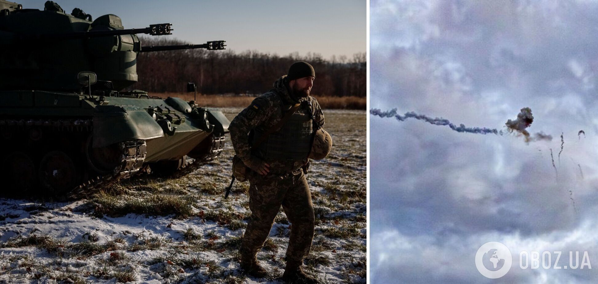 Над Дніпром під час повітряної тривоги знищили ворожу ракету