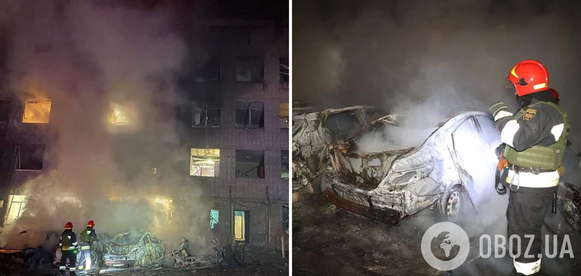 Росіяни атакували Дніпро 'Шахедами': є влучання у житловий будинок. Фото і відео