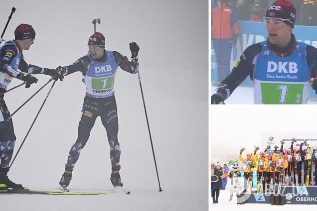 'Це був шок'. На Кубку світу з біатлону стався разючий випадок зі збірною Норвегії. Відео