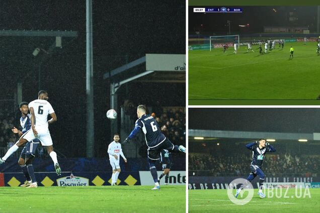 Найкращий у матчі! Футболіст збірної України забійним голом з льоту врятував команду у Кубку Франції. Відео