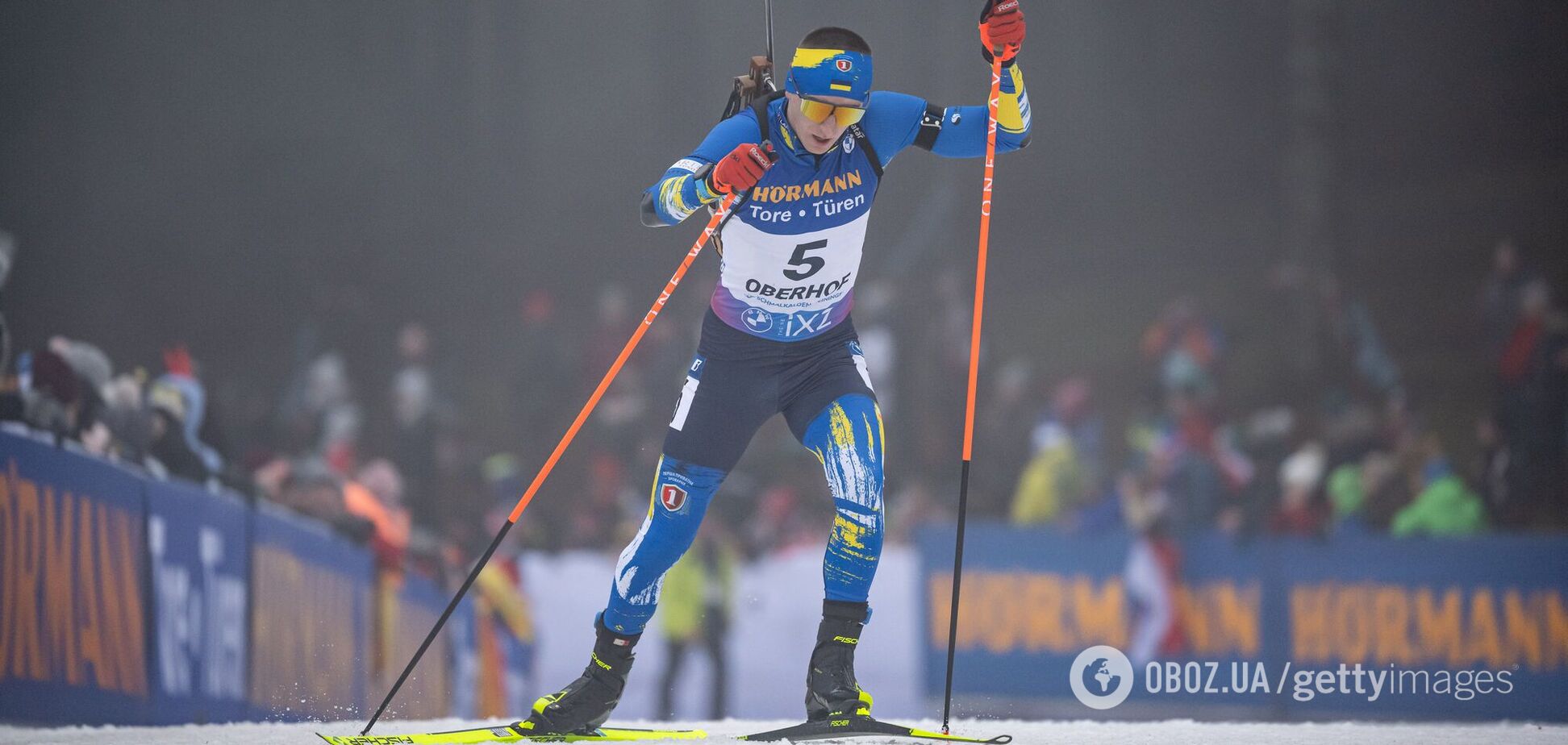 Сборная Украины провально выступила в эстафете на Кубке мира по биатлону