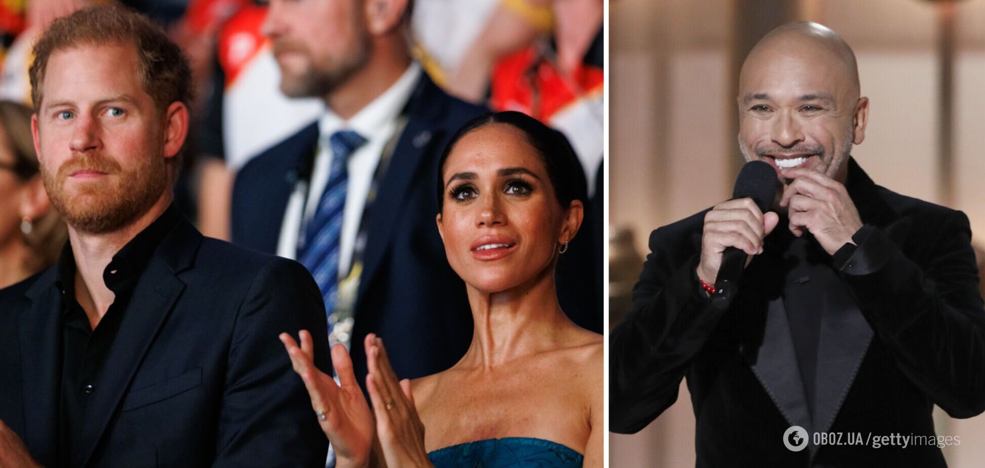 Ведучий 'Золотого глобуса-2024' принизив принца Гаррі та Меган Маркл перед багатотисячною аудиторією