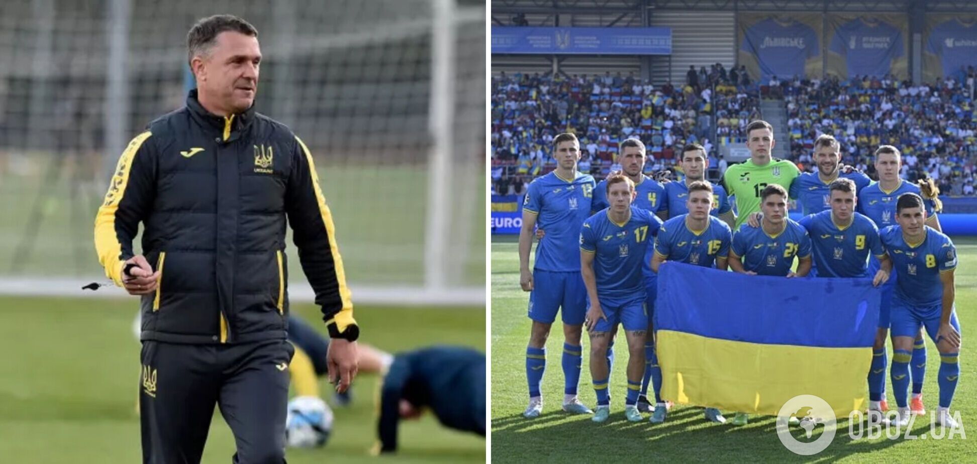 Ребров виключив зі збірної України на матч з Боснією двох захисників 'Динамо'