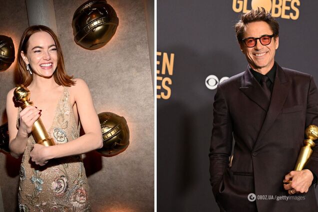 'Золотой глобус-2024': все победители престижной премии, называемой репетицией 'Оскара'. Фото и видео