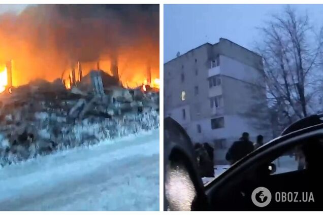 Появилось видео первых минут после удара РФ по Новомосковску в Днепропетровской области 8 января: там пострадали десятки человек
