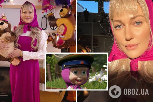 Пропаганда в дії. Головна героїня 'Величного століття' відзначила день народження дочки в стилі 'Маші і Ведмедя'