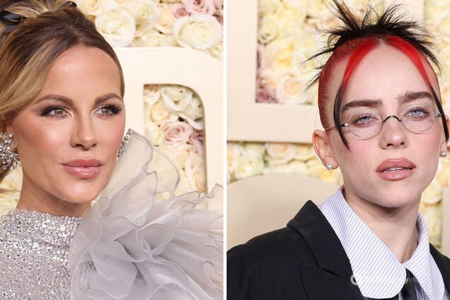 Розовый гламур, ностальгия по 90-м и гранж. 10 лучших мейкап-образов 'Золотого глобуса-2024'