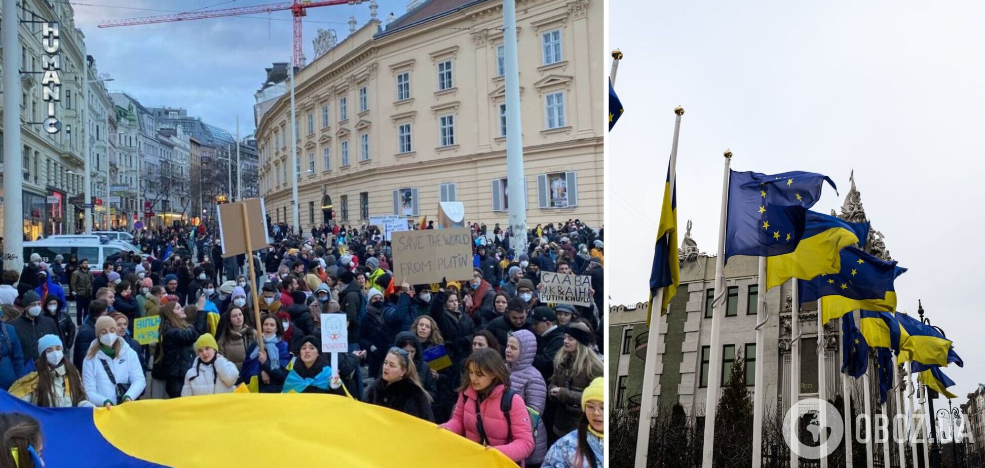 Зачем украинцам ходить на митинги за границей, в то время как мир считает, что это 'не их' война. 5 причин