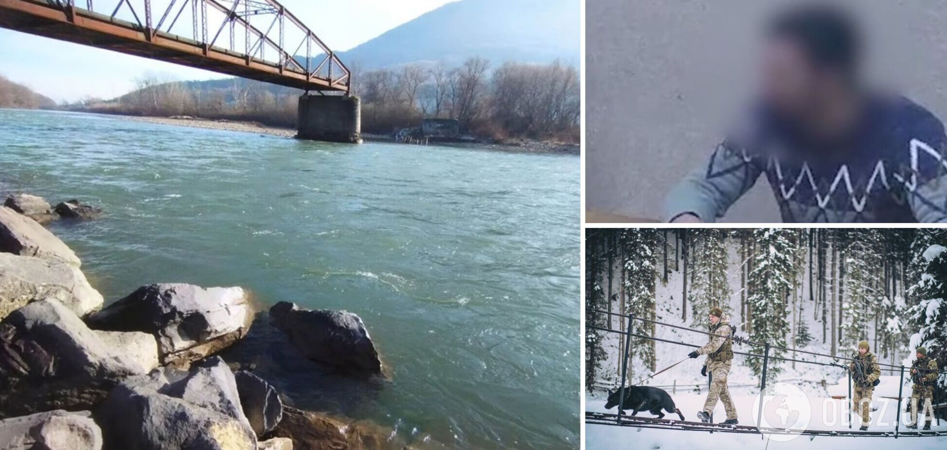 'Помолился и уехал в сторону границы': украинец рассказал, как пытался переплыть Тису посреди зимы, чтобы попасть в Венгрию. Видео