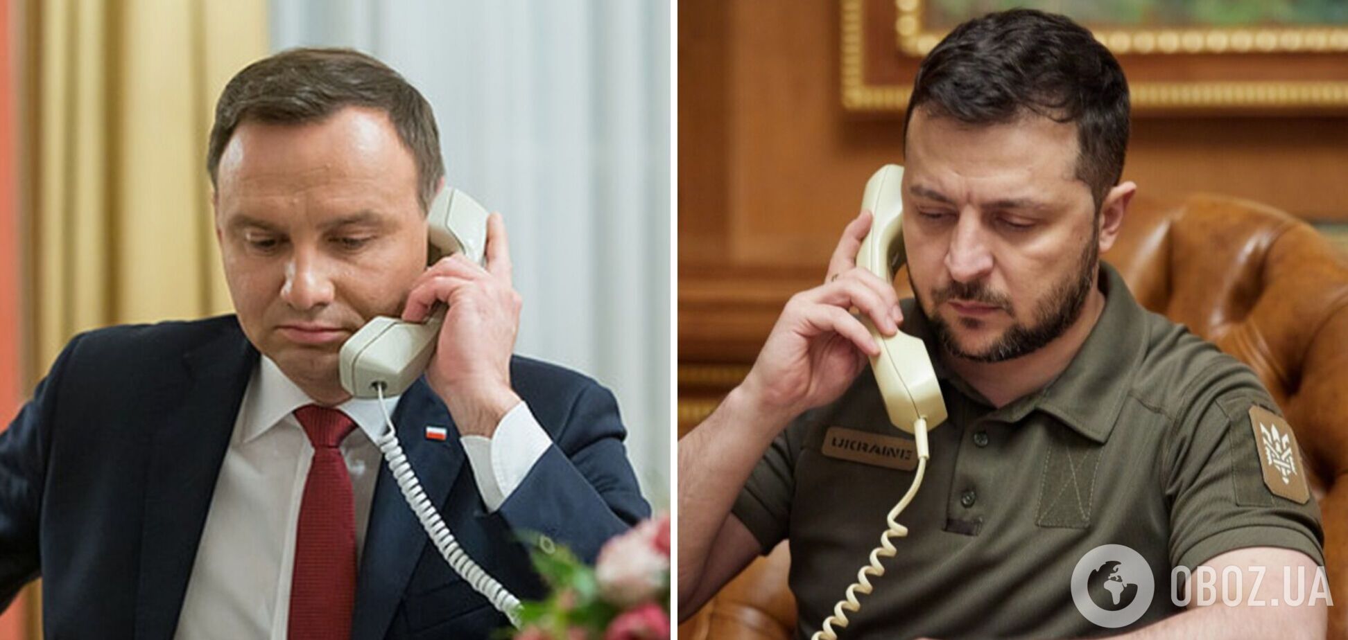 Зеленский провел переговоры с президентом Польши Дудой: о чем договорились
