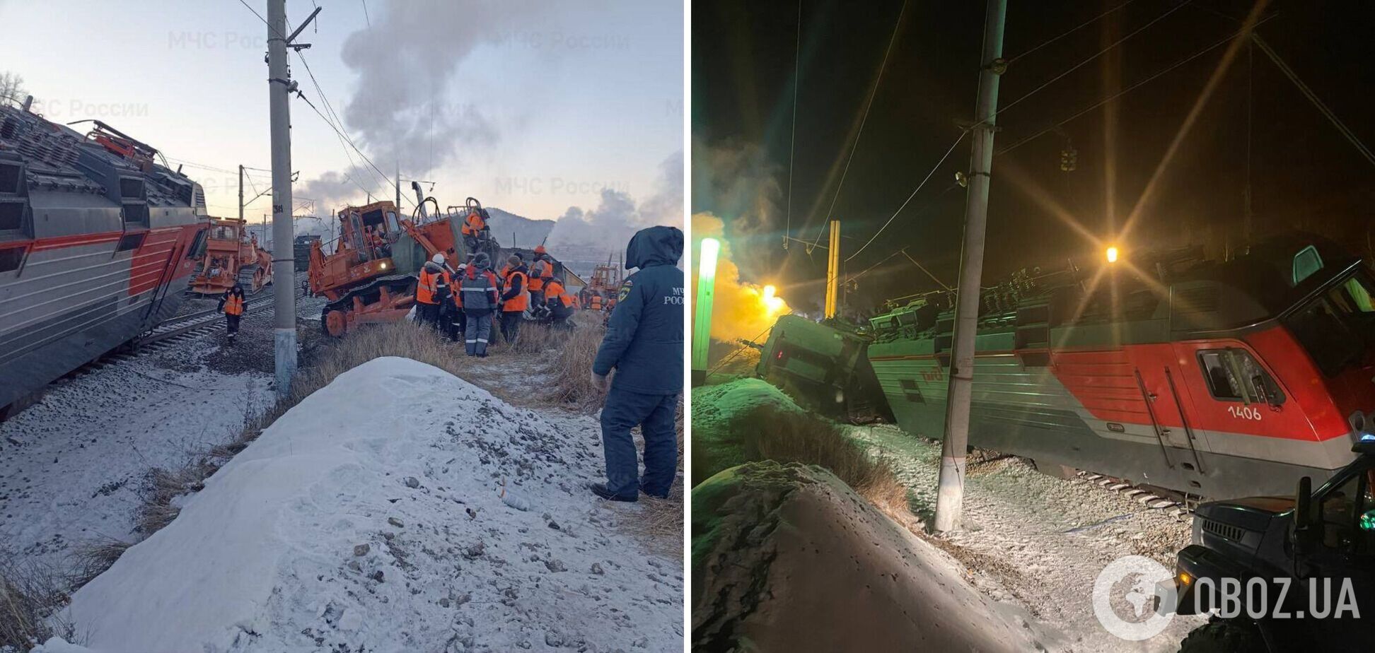 В России произошло ЧП на железной дороге, 14 грузовых вагонов сошли с рельсов: появились подробности. Фото