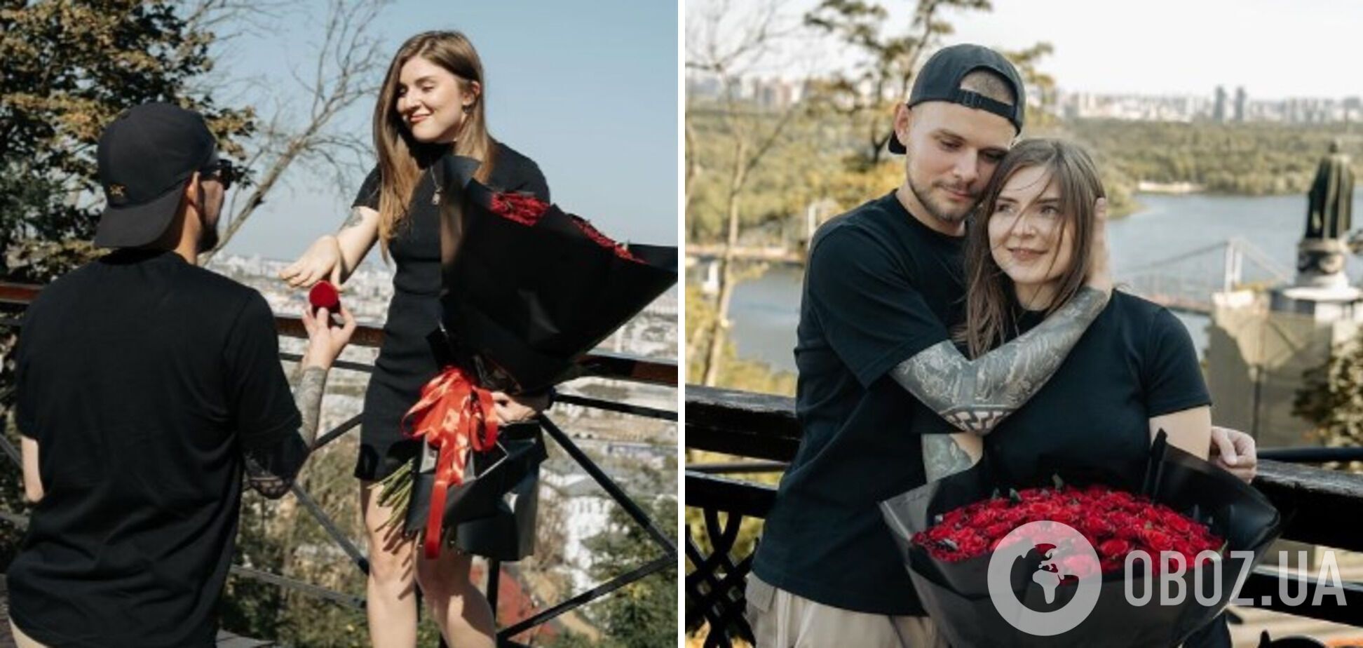 Звільнений з полону захисник Маріуполя освідчився коханій: кадри зворушили мережу