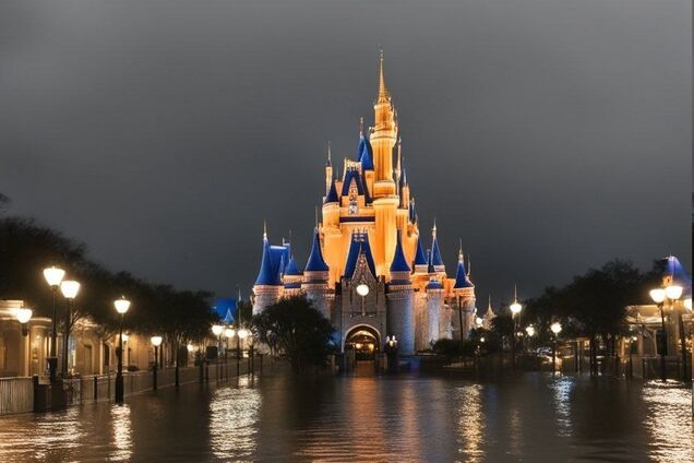 Ураган 'Милтон' ударил по Disney World во Флориде, но есть нюанс. Что не так с фотографиями, которые разошлись в сети