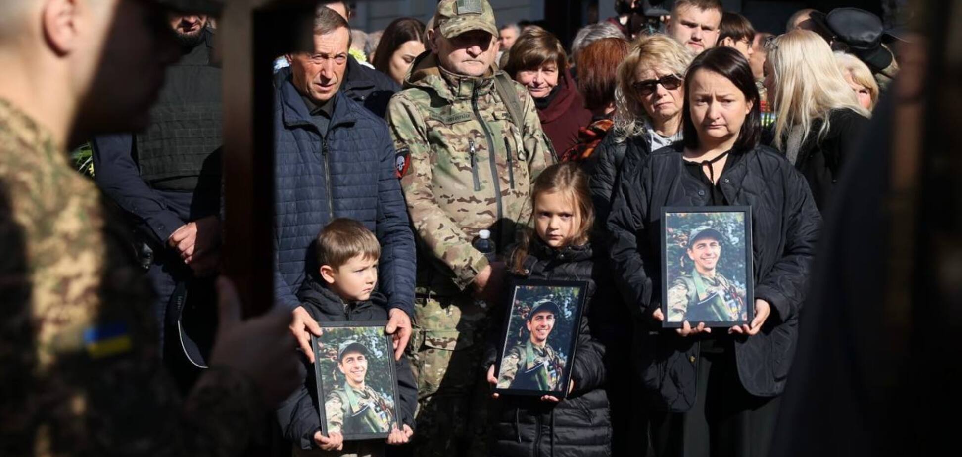 Загинув на Сіверському напрямку: у Львові попрощались із зятем Ірини Фаріон. Відео