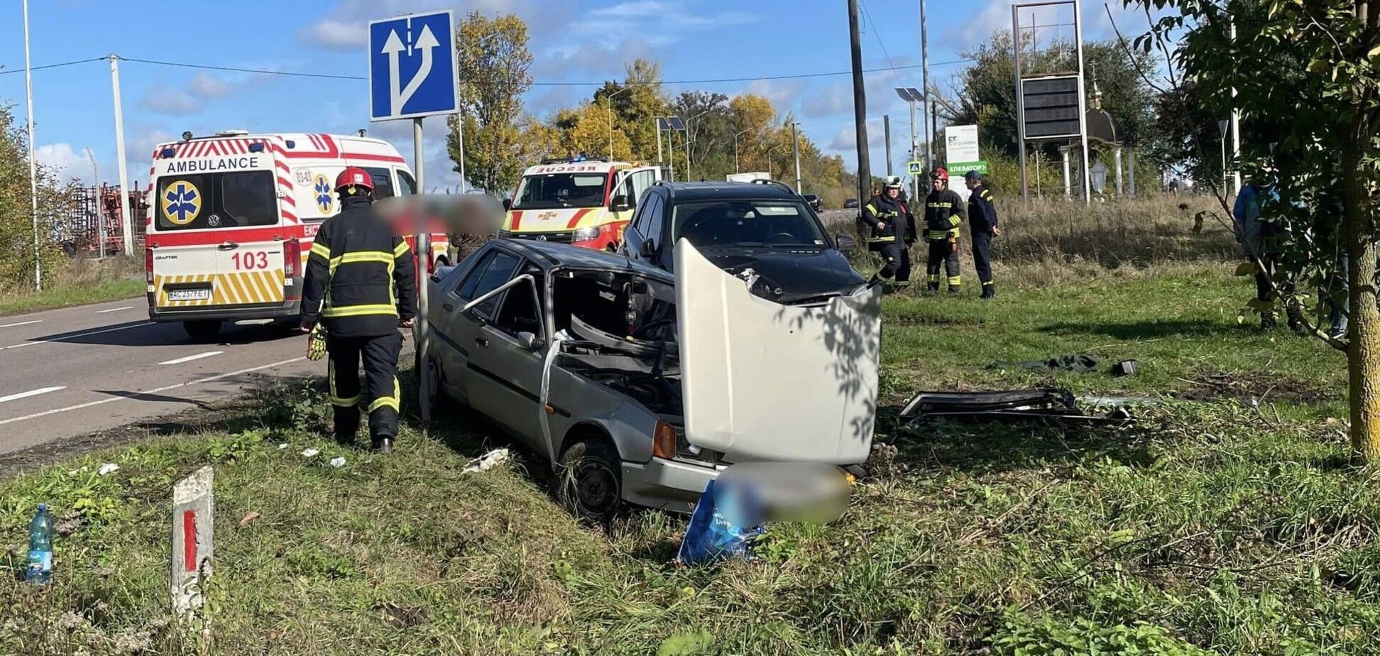 На Волыни в ДТП погибла женщина, пострадал 9-летний ребенок: появились подробности. Фото