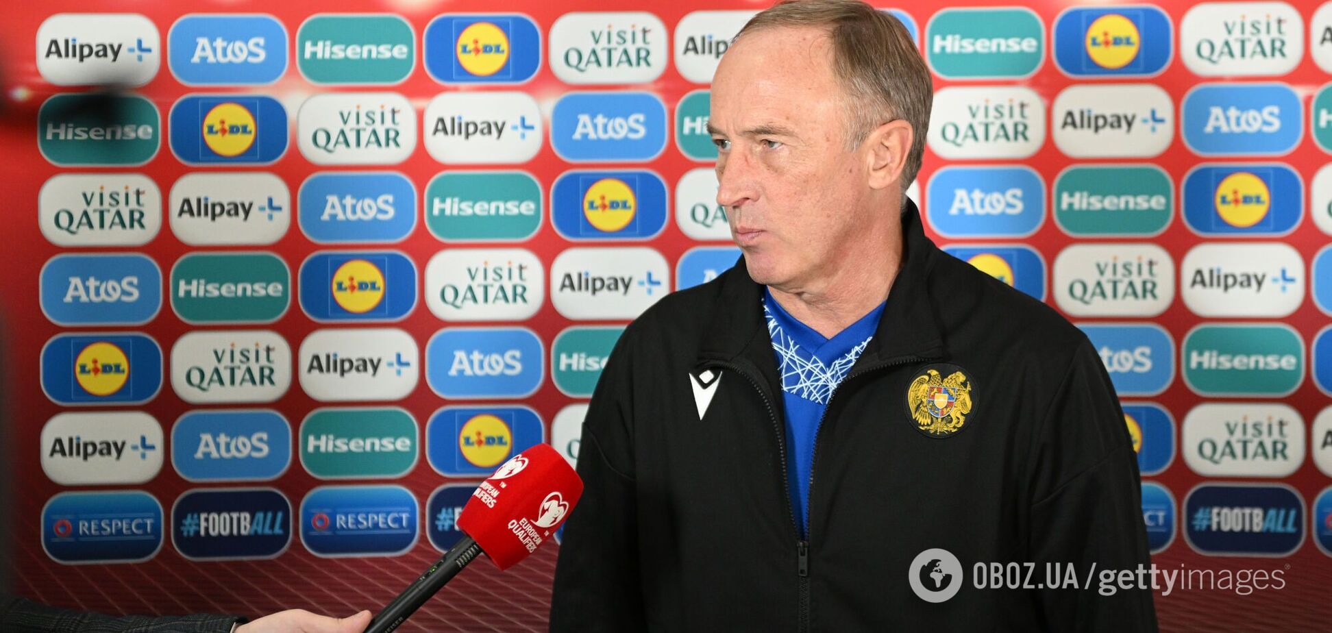 Петракова вигнали з посади головного тренера збірної Вірменії з футболу